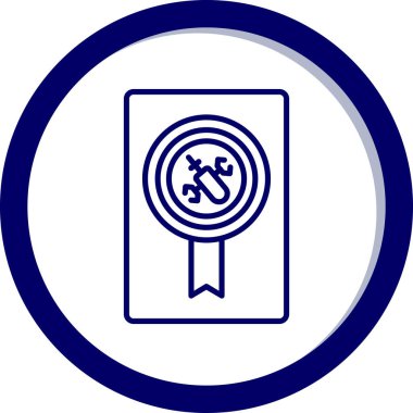 Bir kredi kartı simgesinin vektör kalkanı