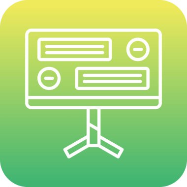 seo modern simgesinin vektör illüstrasyonu