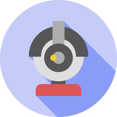 CD mi? Web simgesi basit illüstrasyon