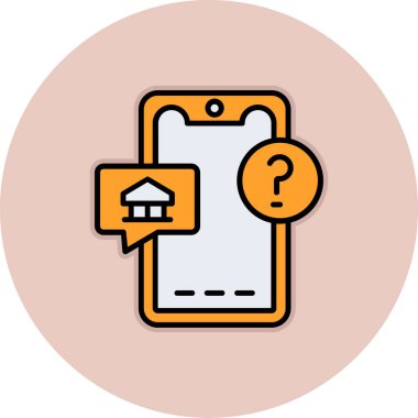 Ev modern simgesinin vektör illüstrasyonu