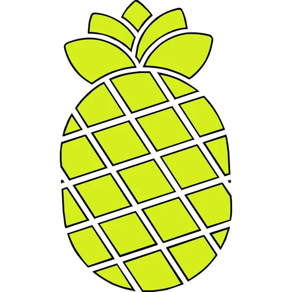 Ananas Meyve vektör çizim