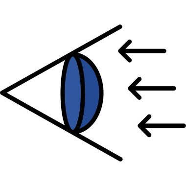 Göz. Web simgesi basit tasarım