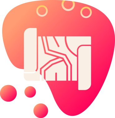 seo modern simgesinin vektör illüstrasyonu