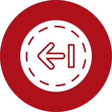 ok simgesi vektör illüstrasyonu