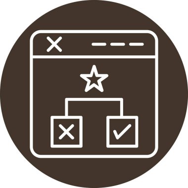 seo modern simgesinin vektör illüstrasyonu