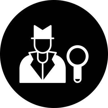 Ara. Web simgesi basit illüstrasyon