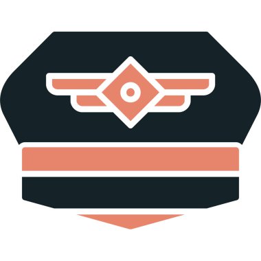 polis rozeti vektör simgesi