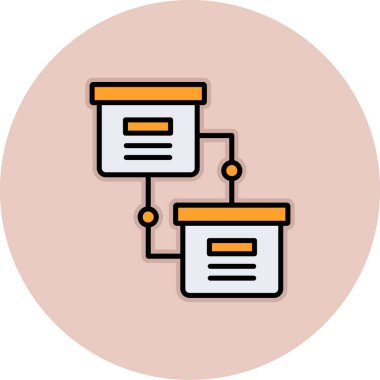 Web simgesi vektör illüstrasyonu