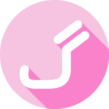 Hokey. Web simgesi basit illüstrasyon