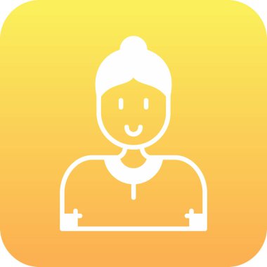 adam bir gülümseme ile