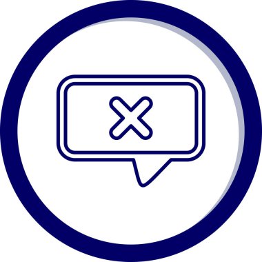 - Hayır. Web simgesi basit illüstrasyon