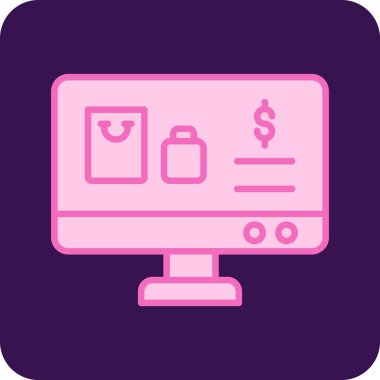 Online ödeme. Basit tasarım