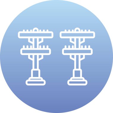 Modern b 'nin vektör illüstrasyonu eksik simgesi