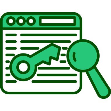 Arama çubuğu vektör illüstrasyonu