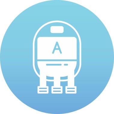 robot ikon vektör illüstrasyonu