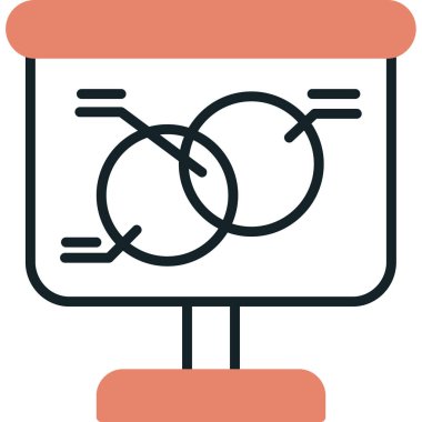 Bir insan simgesinin vektör illüstrasyonu