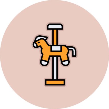 köpek simgesi vektör illüstrasyonu