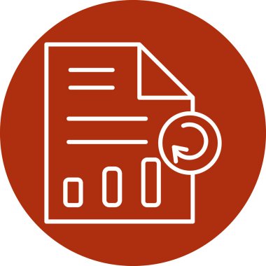 Dosya. Web simgesi basit illüstrasyon