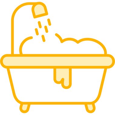 kova yıkama modern simge, vektör illüstrasyon