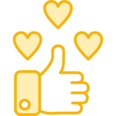 Gibi. Web simgesi basit illüstrasyon