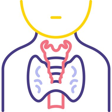 Akciğer organı insan simgesi