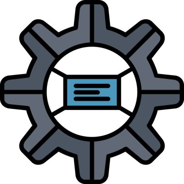 Ayarlar simgesini doldurulmuş dış hatlar biçiminde ayarla