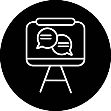 Seo simgesinin vektör illüstrasyonu