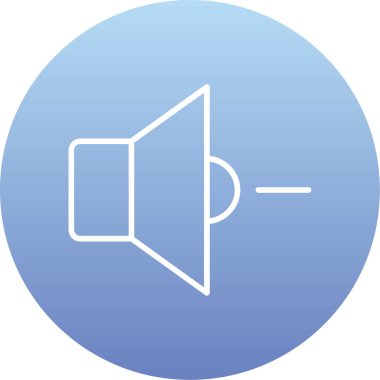 ses simgesi vektör illüstrasyonu