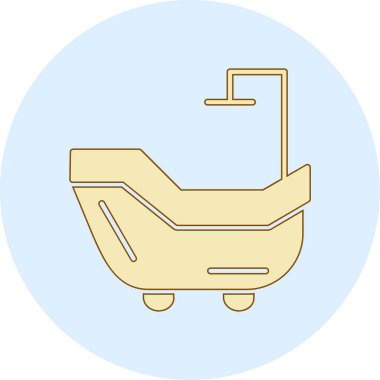 Taşıma vektörü simgesi modern basit vektör illüstrasyonu