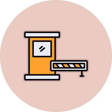 Bir binanın vektör illüstrasyonu