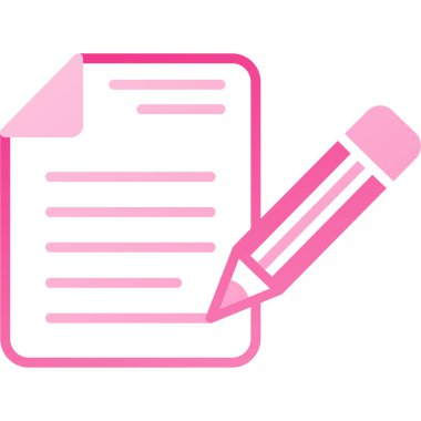 belge simgesi vektör illüstrasyonu