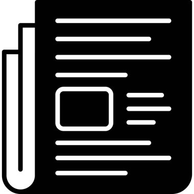 Kitap. Web simgesi basit illüstrasyon