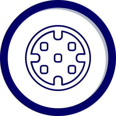 Hayran. Web simgesi basit illüstrasyon