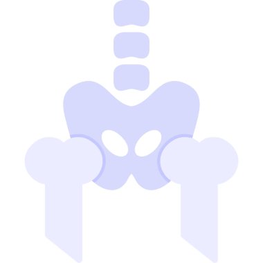 iskelet insan kemikleri taslak biçiminde simge