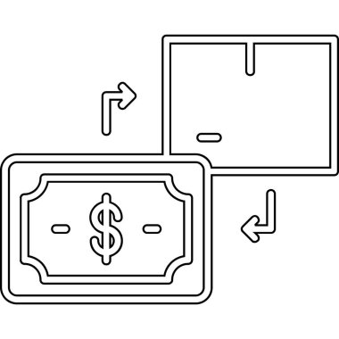 Dolar nakit simgesi, taslak biçimi
