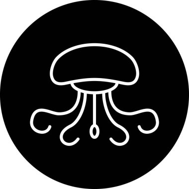 Çizgi film simgesinin vektör çizimi