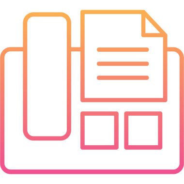 belge simgesi vektör illüstrasyonu