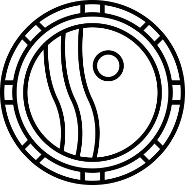 Çince Yin Yang simgesi ana hatlarıyla