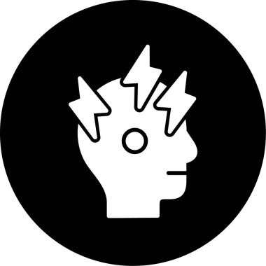 Bir insan simgesinin vektör illüstrasyonu