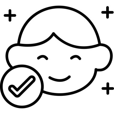 taslak biçiminde kontrol listesi simgesi