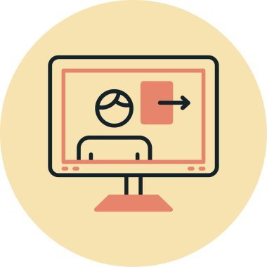 Web tasarım vektörü simgesi