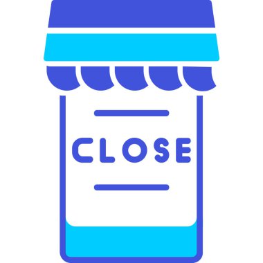 Alışveriş. Web simgesi basit illüstrasyon