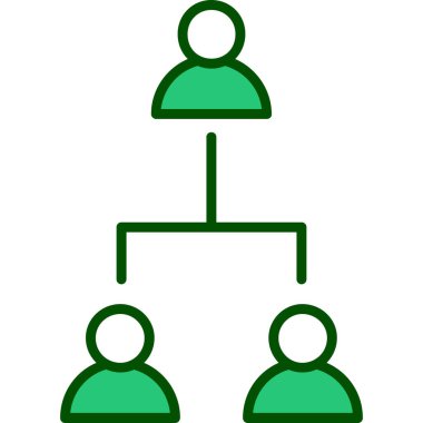 Modern simgenin vektör illüstrasyonu