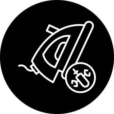 Mum ile cadılar bayramı simgesinin vektör çizimi