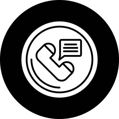 Modern b 'nin vektör illüstrasyonu telefon simgesinden yoksun