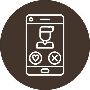 vektör cep telefonu ve tuvalet simgesi