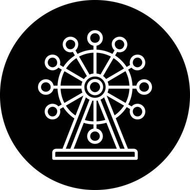 Dönme dolap simgesi, taslak biçimi