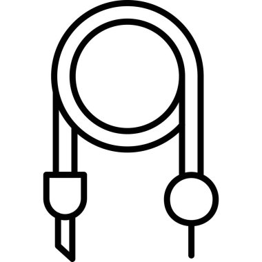 İp. Web simgesi basit tasarım