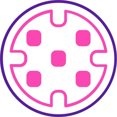 - Şeker. Web simgesi basit illüstrasyon