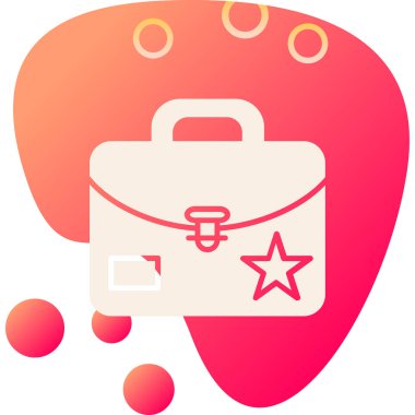 çanta çanta çanta simgesi pürüzsüz bir şekilde